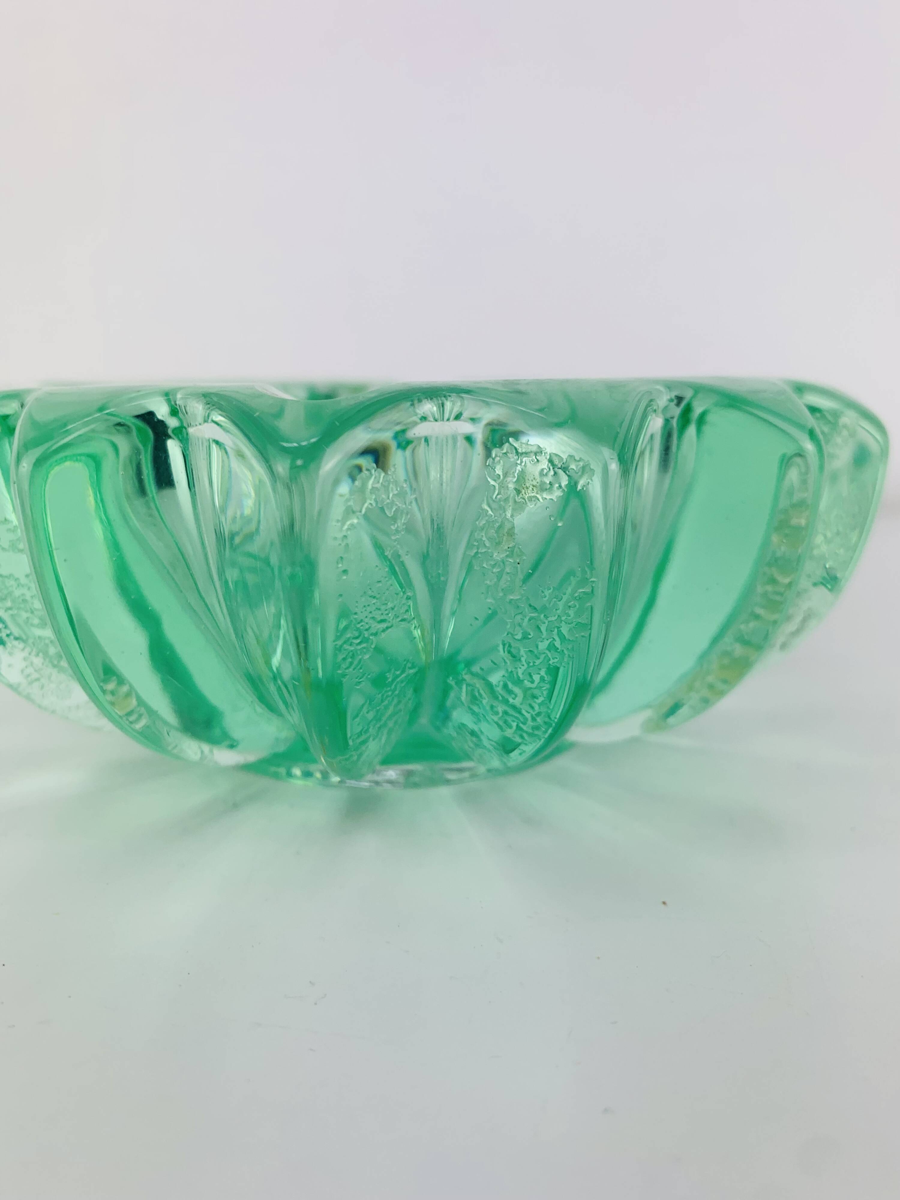Ashtray/trinket dish by Pierre D'Avesn, Art Deco, signed.