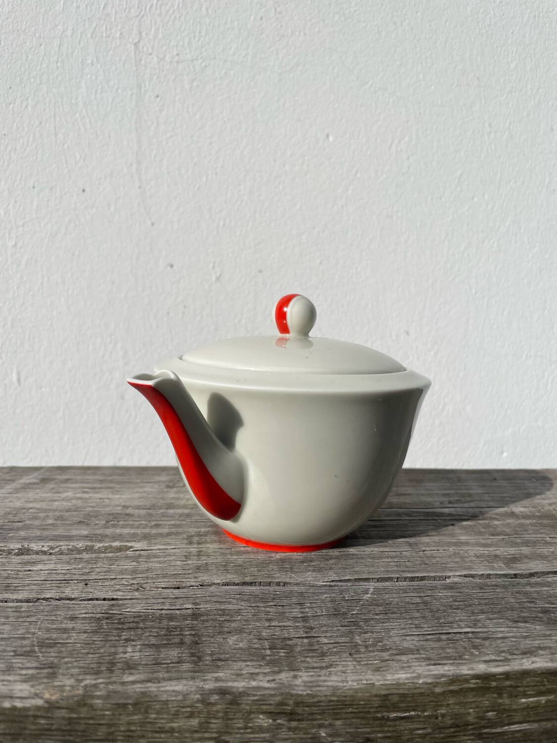 Limoges porcelain teapot 1970