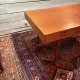Teak desk design by Nanna Ditzel and Ed Soren Willadsen, 1955.