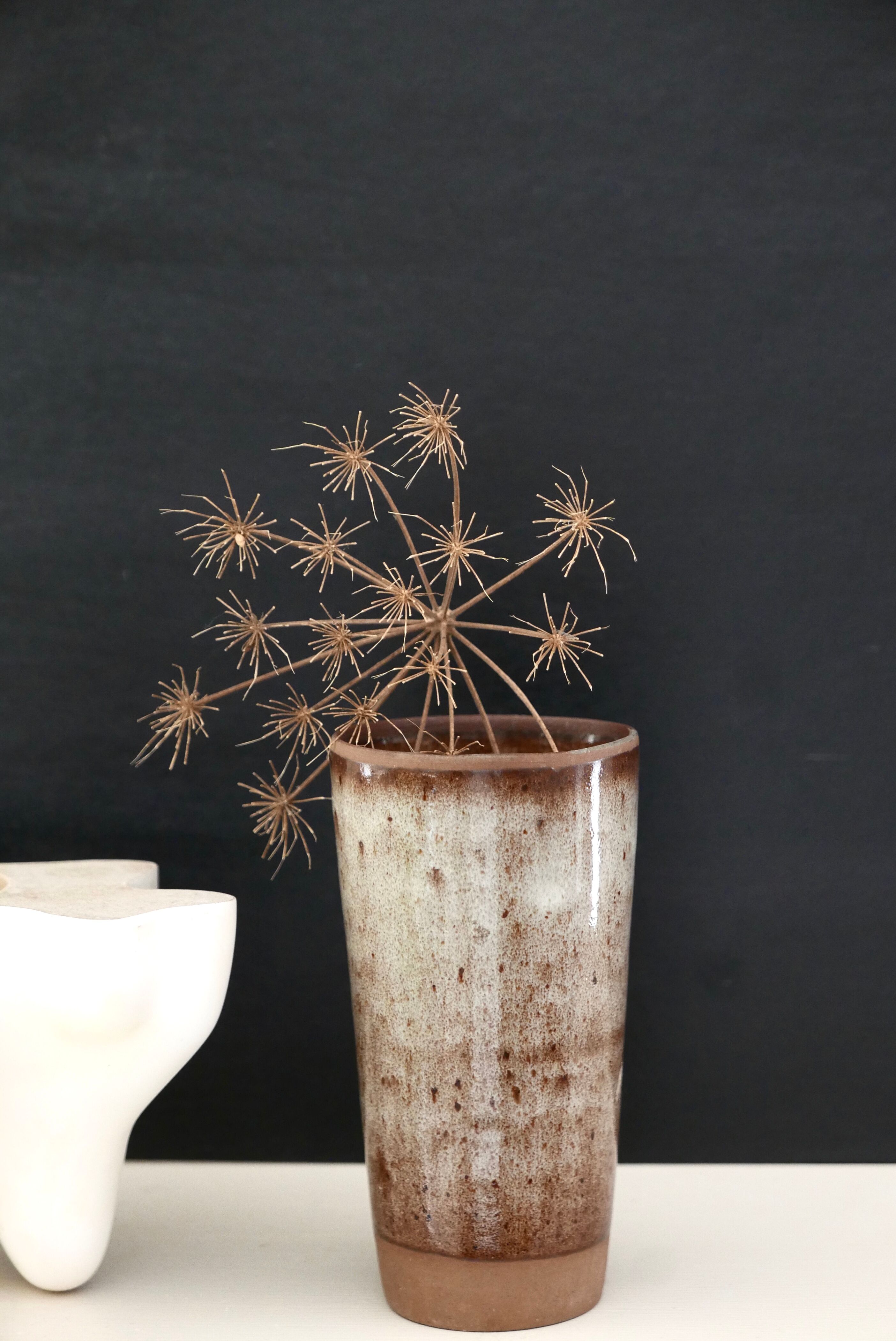 Vase en grès de Roger Jacques, années 60