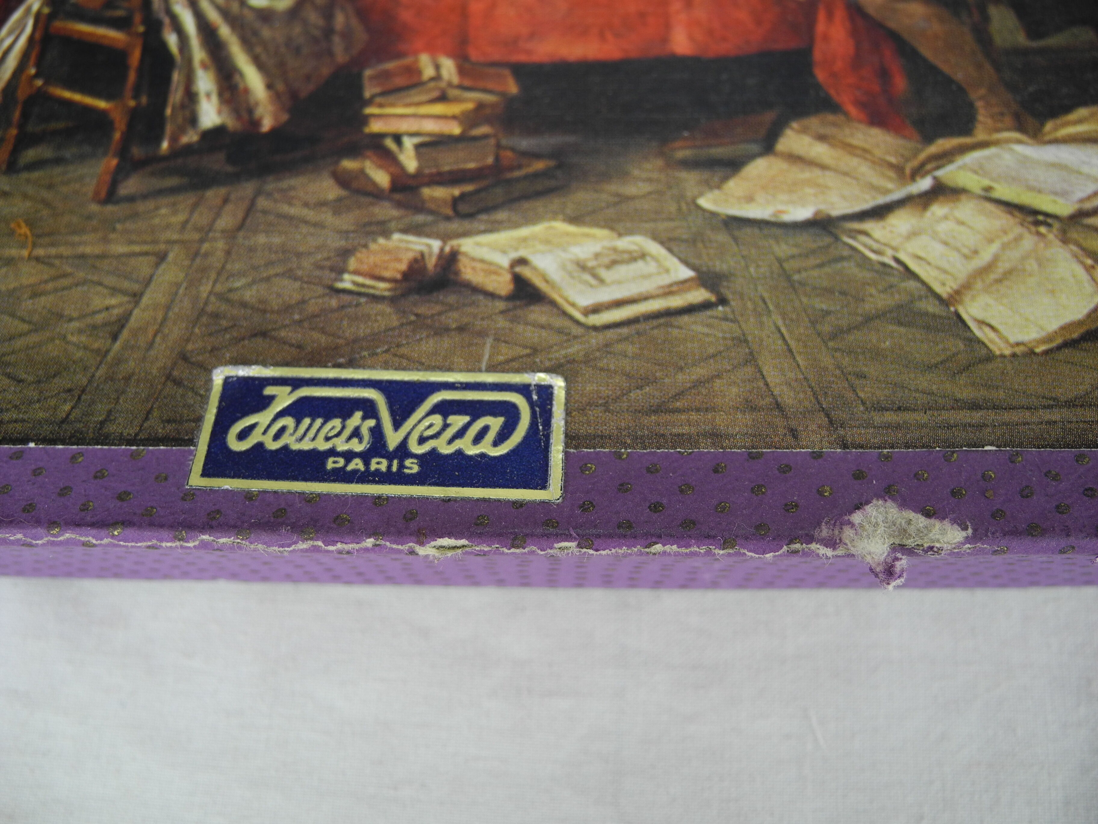 Toy game old puzzle vera paris