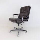 Drabert leather office chair