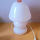 Lampe champignon en opaline de Murano, 1970