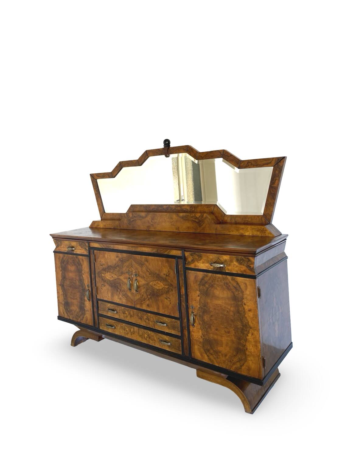 Crédence/buffet Art déco italien, années 1920.