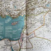 Old map Eastern Mediterranean — Trade flows 1946 | Greece,