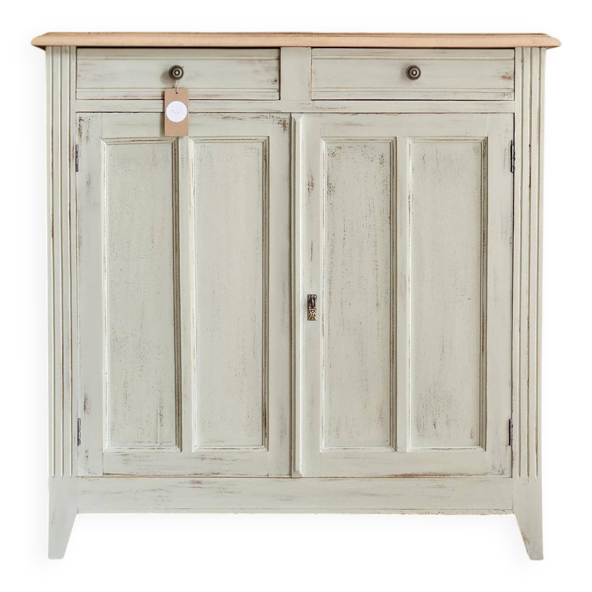 Vintage Parisian buffet with patina in solid wood | Léonie