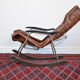 Mid Century folding rocking chair by Takeshi Nii