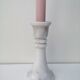 Vintage marble candle holder