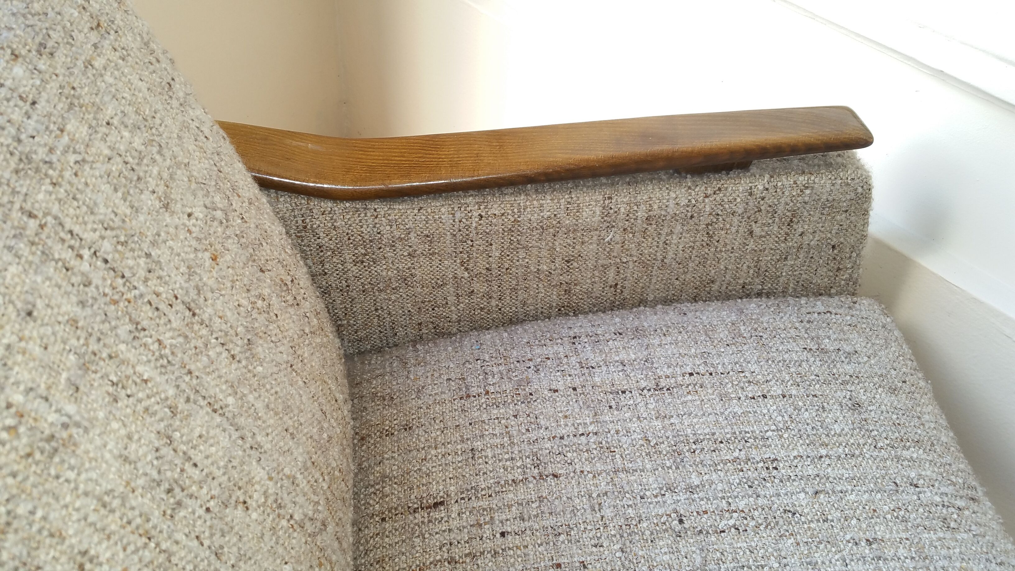 1/2 fauteuils club cubique années 50 60 vintage Originaux parfait etat