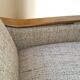 1/2 fauteuils club cubique années 50 60 vintage Originaux parfait etat