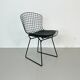Bertoia side chair in black