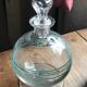Art Deco carafe with gold trim