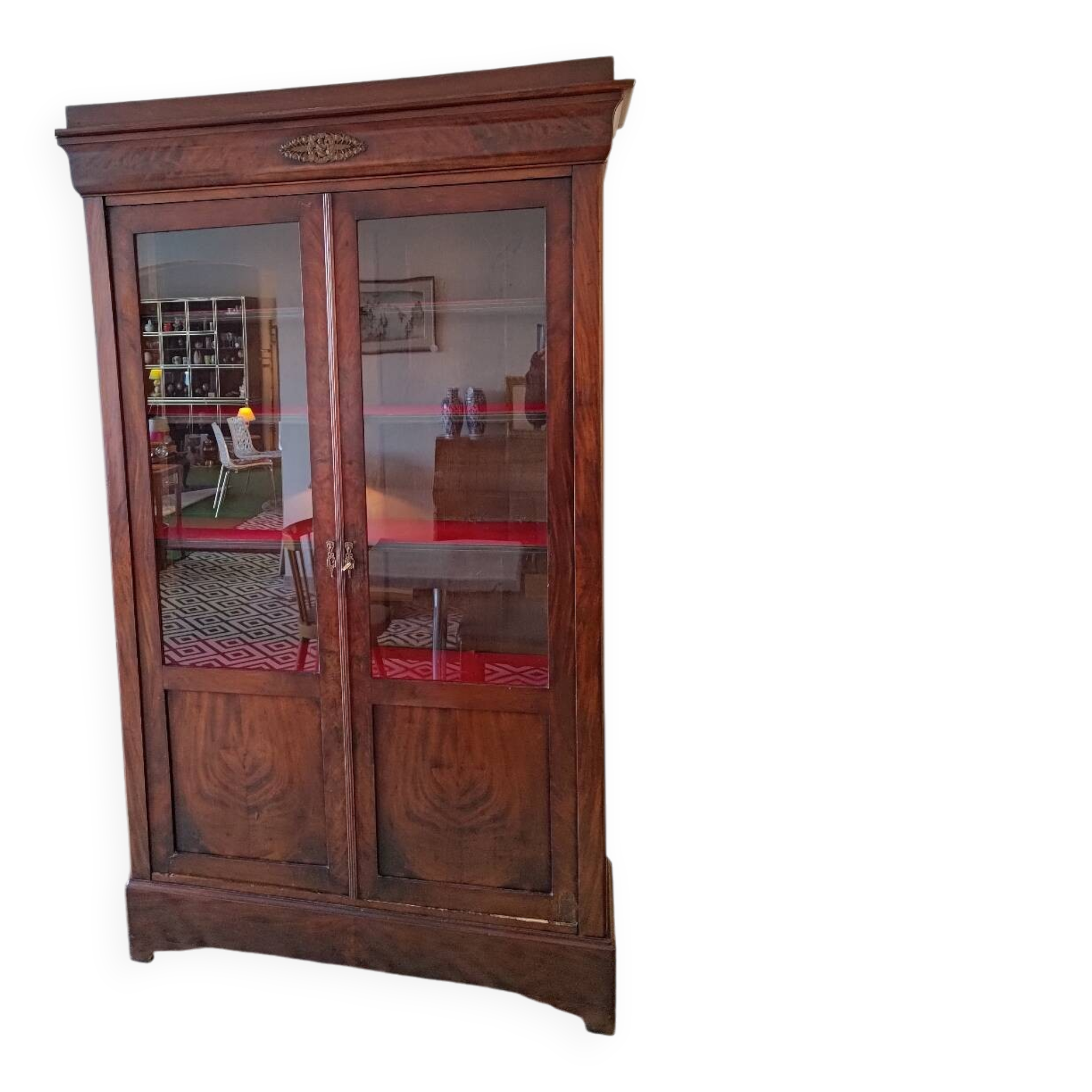 Mahogany library