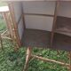 Bar en rotin vintage