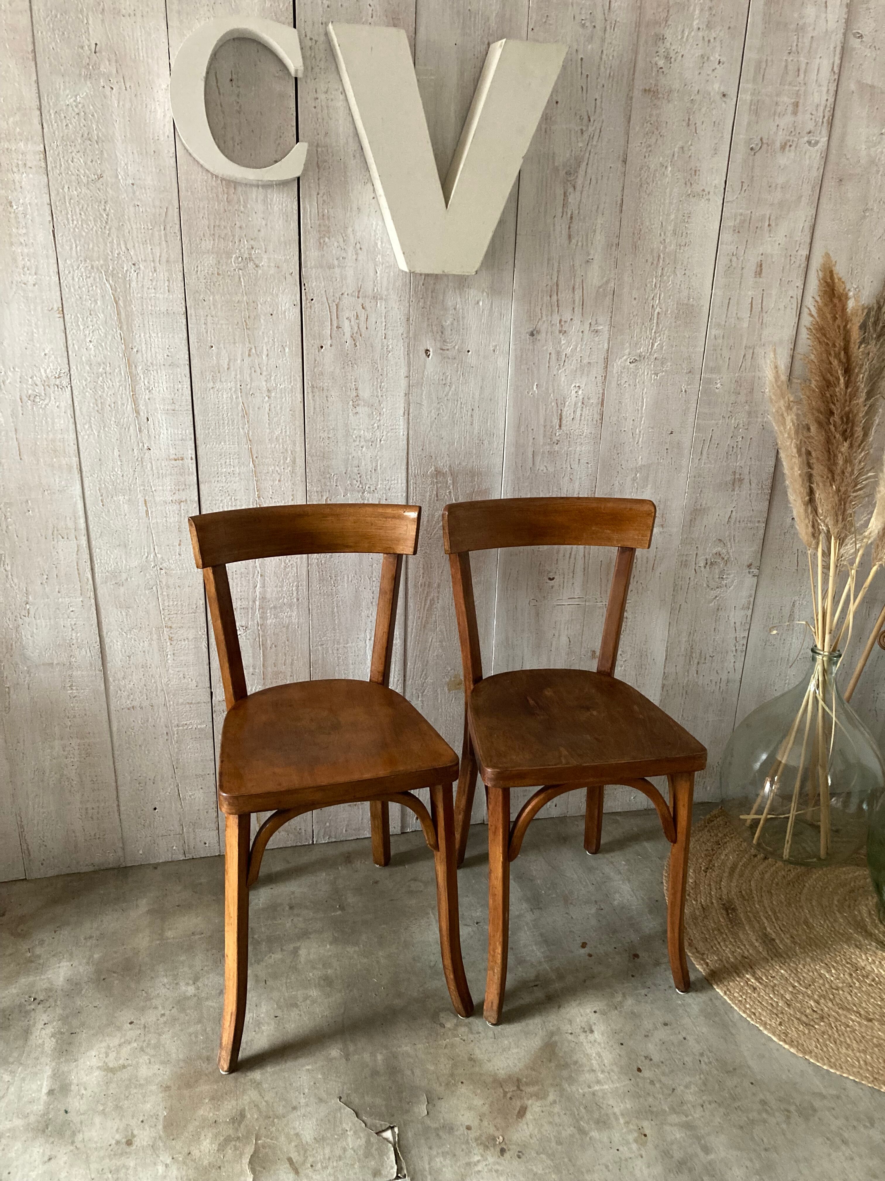 Pair of Baumann chairs