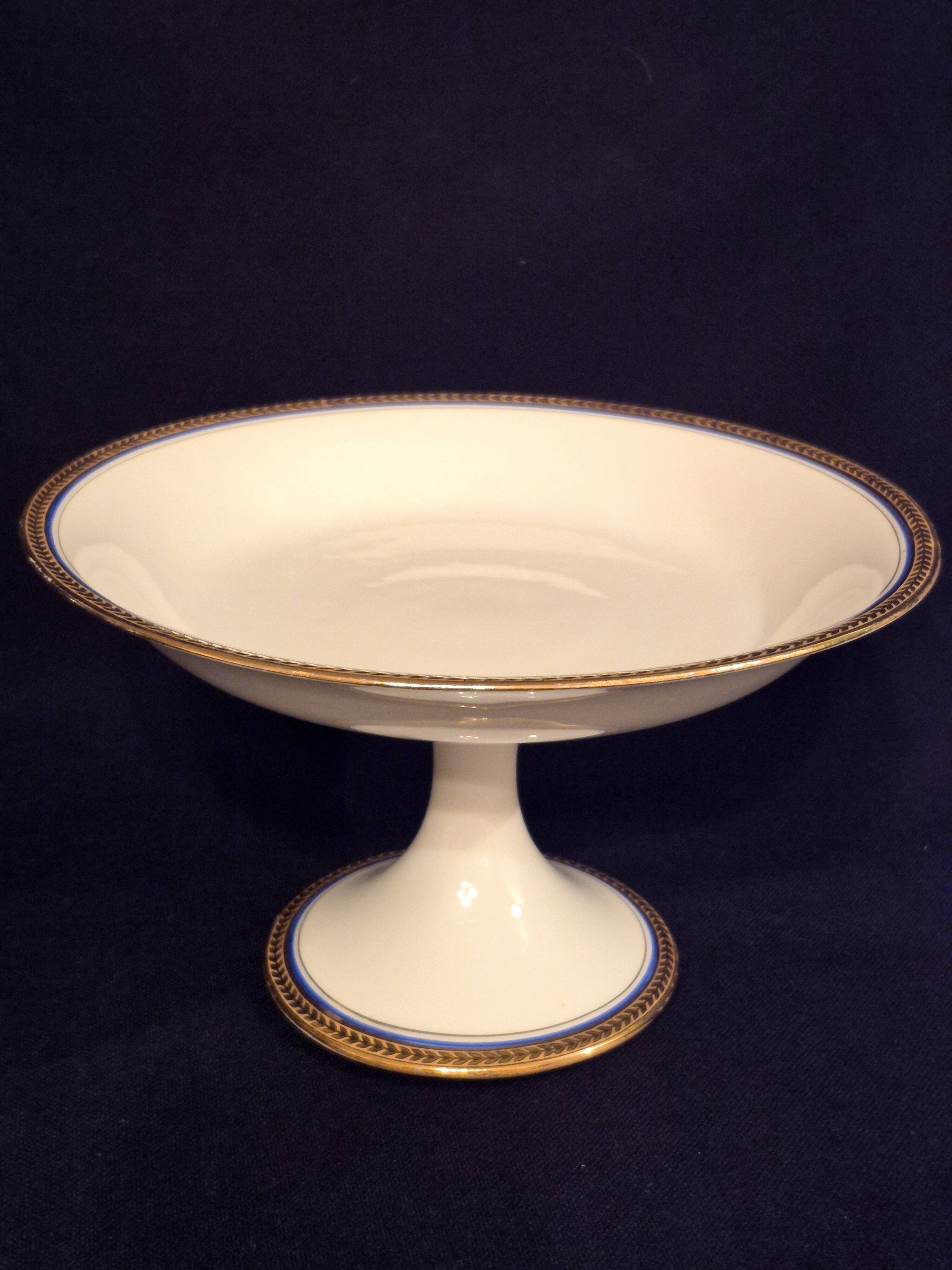 Limoges porcelain compote A303