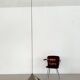 Florian Schulz Large Plated Nickel Pendant Lamp KEOS Pendant, 1970