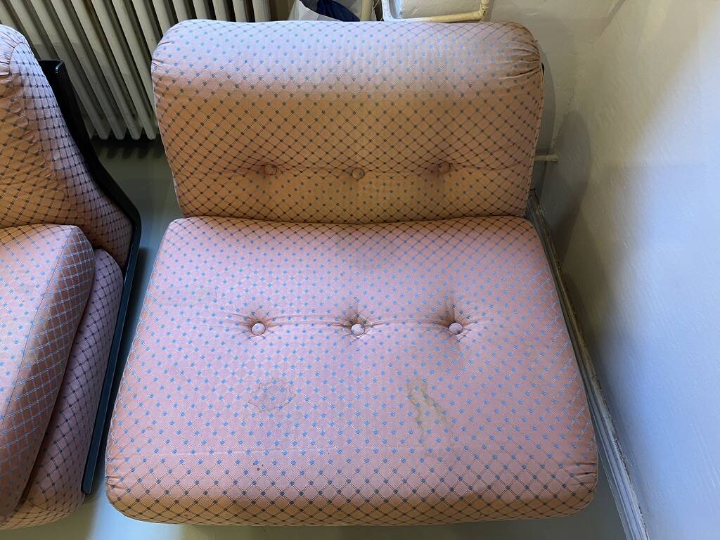 Two Amanta armchairs by Mario Bellini C&B B&B Italia vintage 60s/70s.