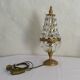 Lampe cristal et laiton