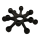 One of the famous “spider” candlesticks by jens harald quistgaard (jhg)