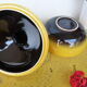 Pear-shaped soupiere vintage italian ceramic 70