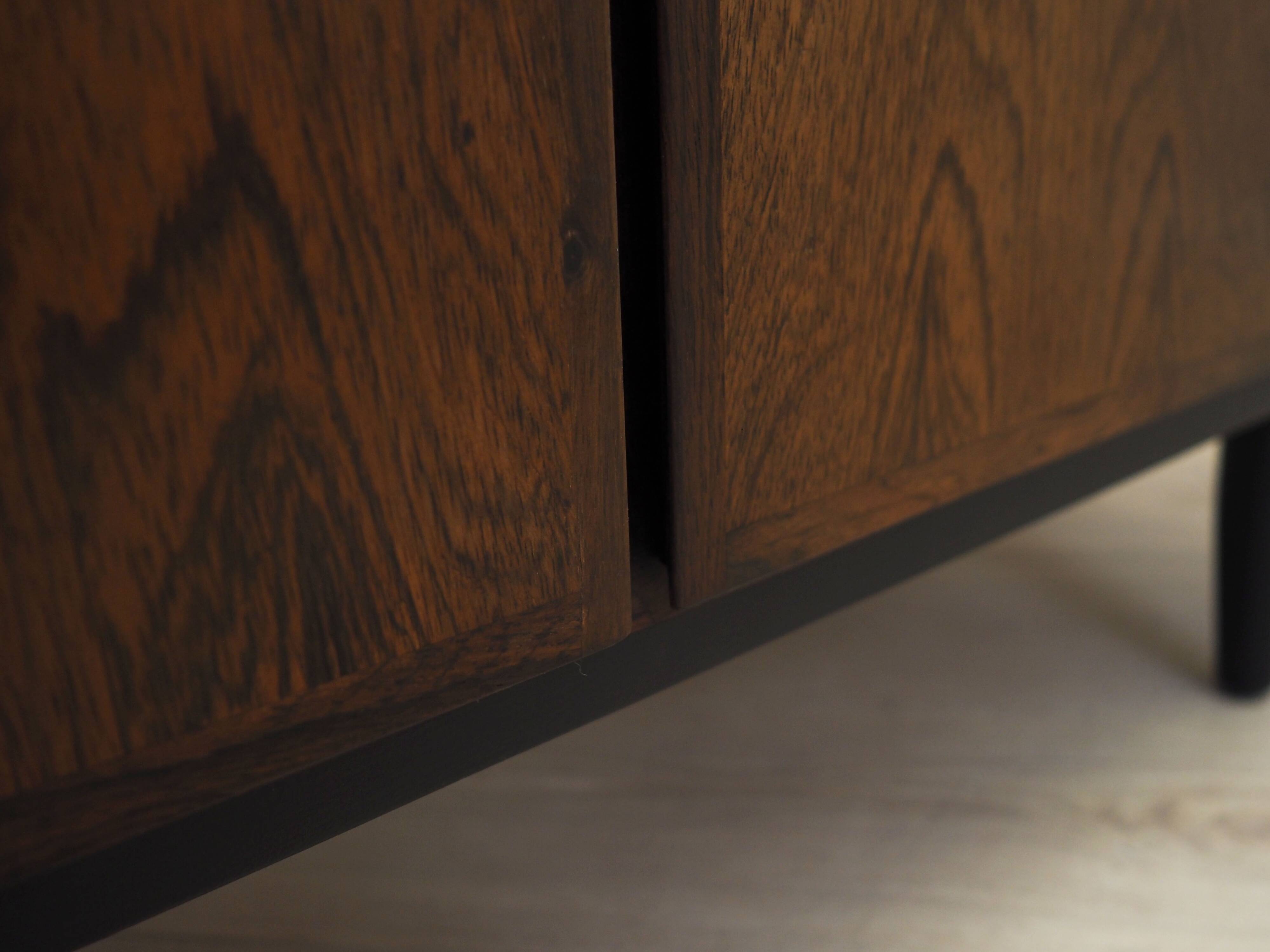 Rosewood cabinet, Danish design, 1970s, production: Omann Jun