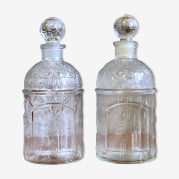 Pair of bee bottles from Guerlain