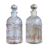 Paire de flacons aux abeilles de Guerlain