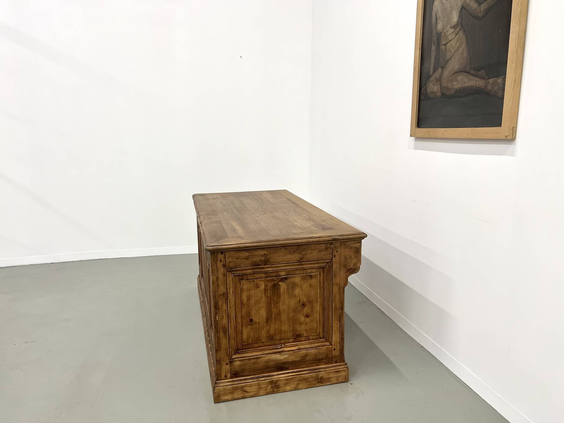 Comptoir de commerce des années 1900