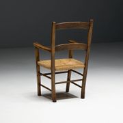 Vernacular Rural Armchair, France, Early 20th Century