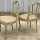 Paire de chaises de style Louis XV