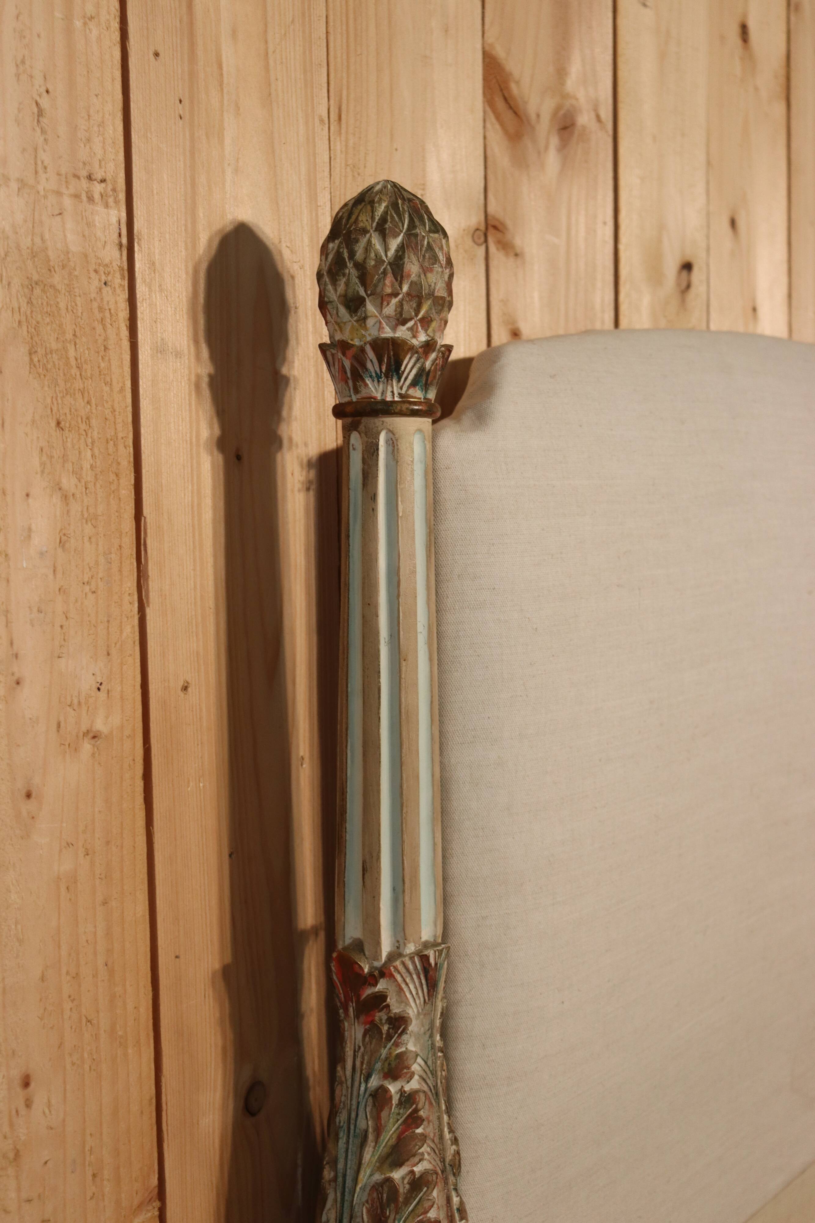 pair of twin beds in Louis XVI style