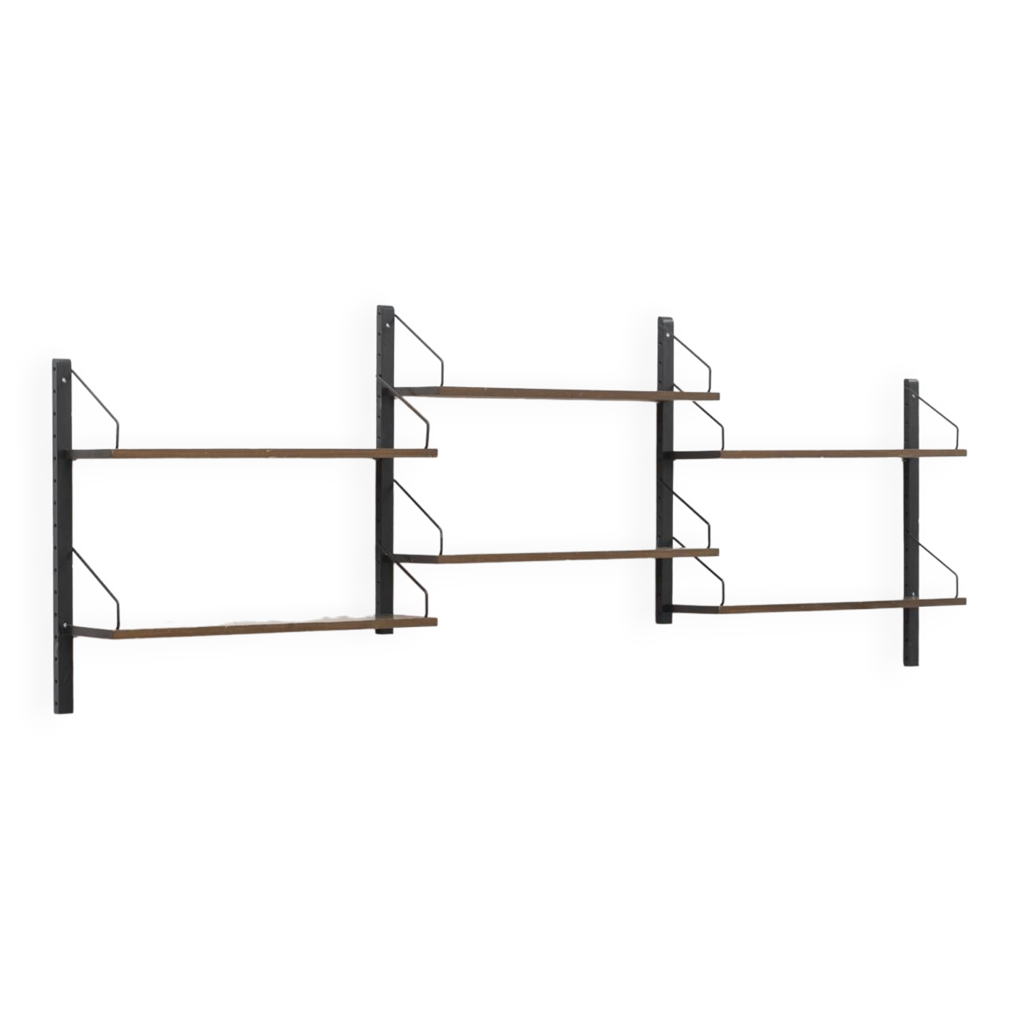 3-bay wall unit by Poul Cadovius, Denmark, 1960s