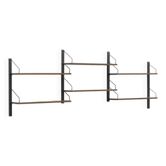 3-bay wall unit by Poul Cadovius, Denmark, 1960s