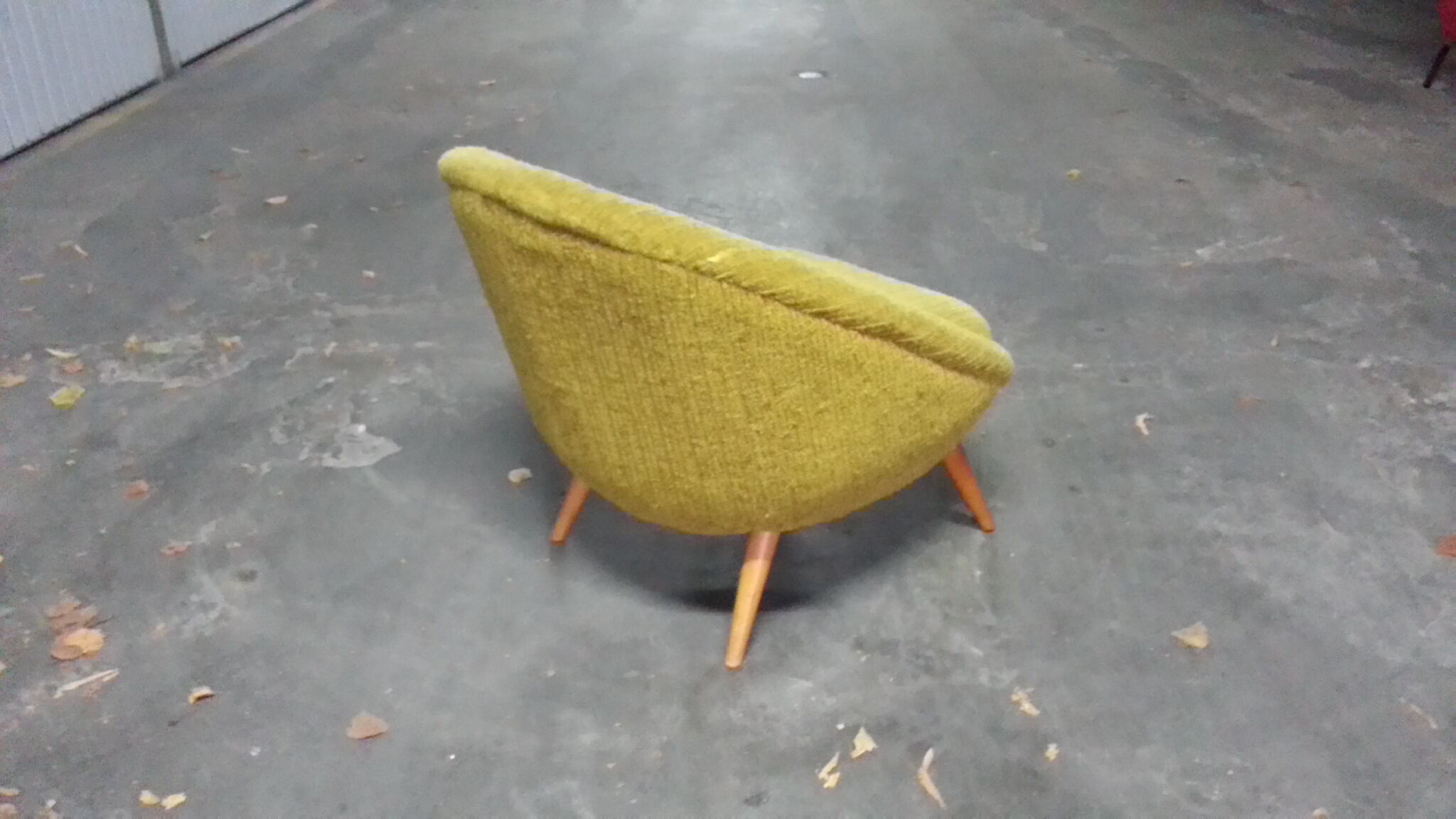 Fauteuil œuf  EGG années 50 style Jean Royere