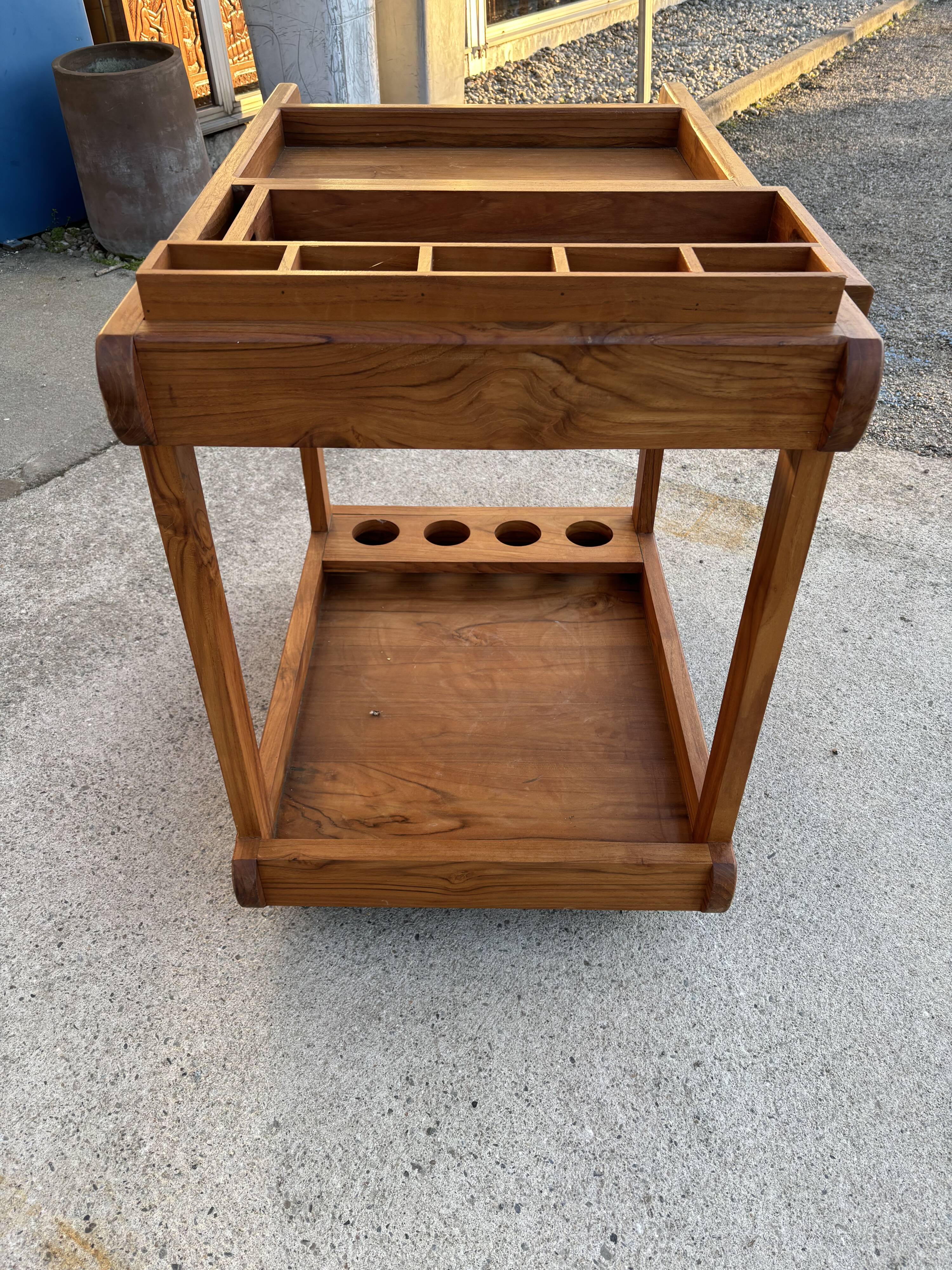 Scandinavian teak server