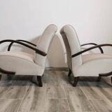 Armchairs by Jindrich Halabala, 1940s, Set of 2