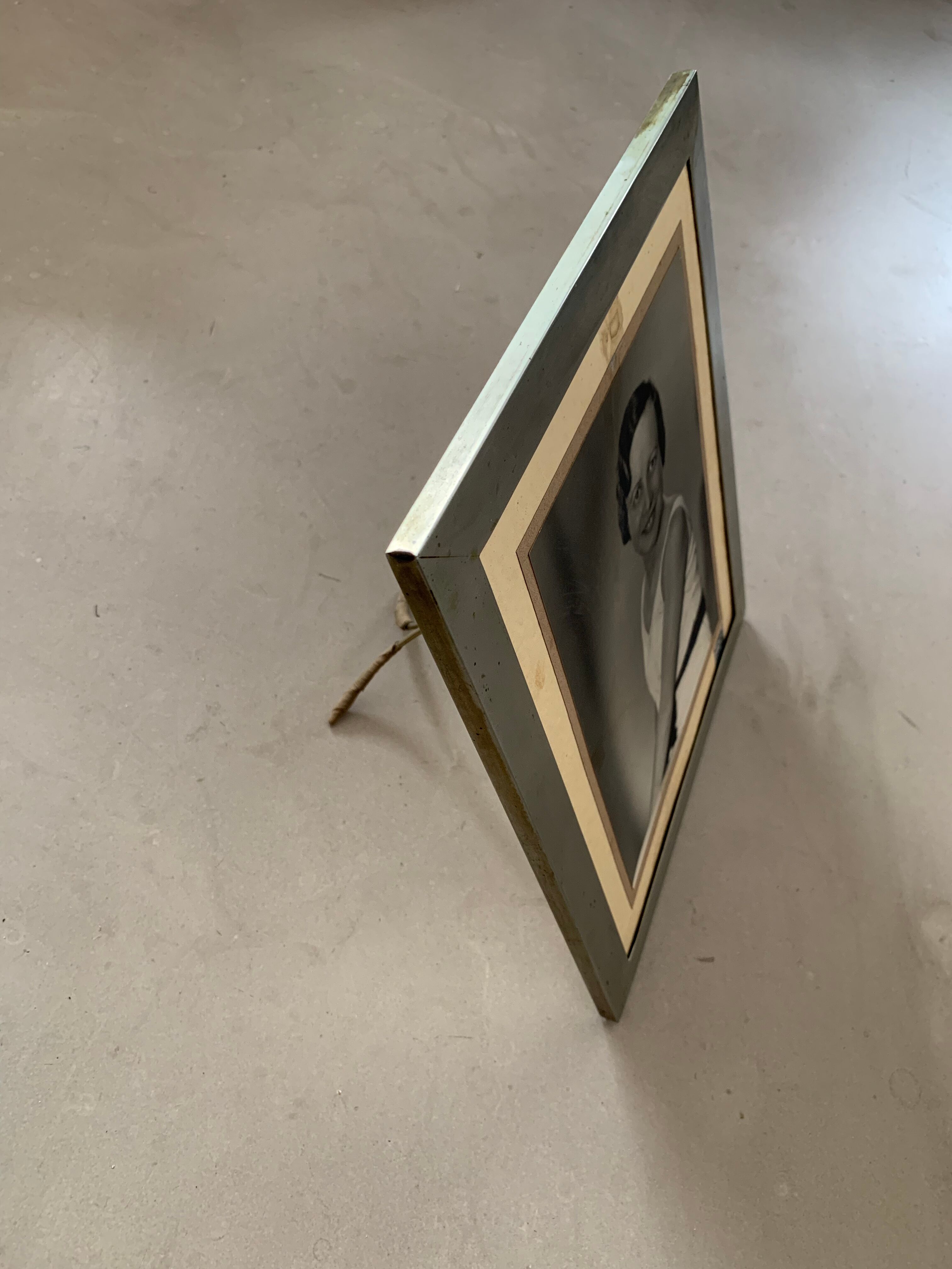 Old metal frame