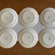 6 large antique earthenware dinner plates from Villeroy & Boch
