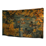 Aubusson tapestry signed Hervé lelong