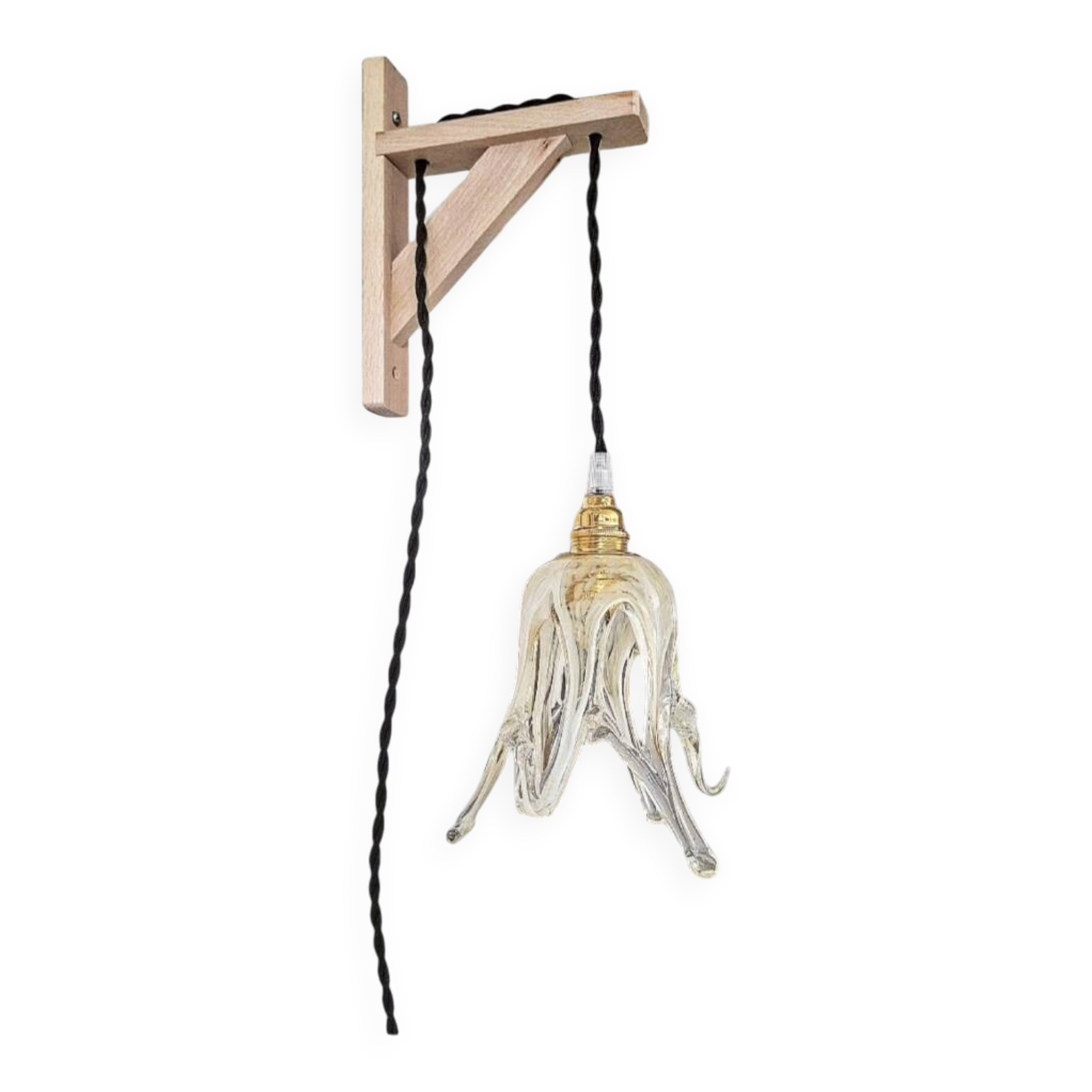 Vintage Murano wall lamp