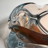 Murano glass ashtray / pocket emptier handmade, Italy 197