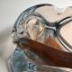Murano glass ashtray / pocket emptier handmade, Italy 197