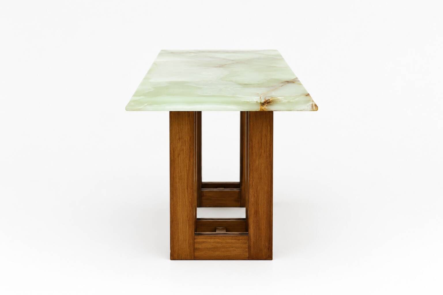 Table basse italienne en onyx