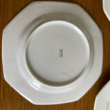 Trio of Limoges porcelain cups