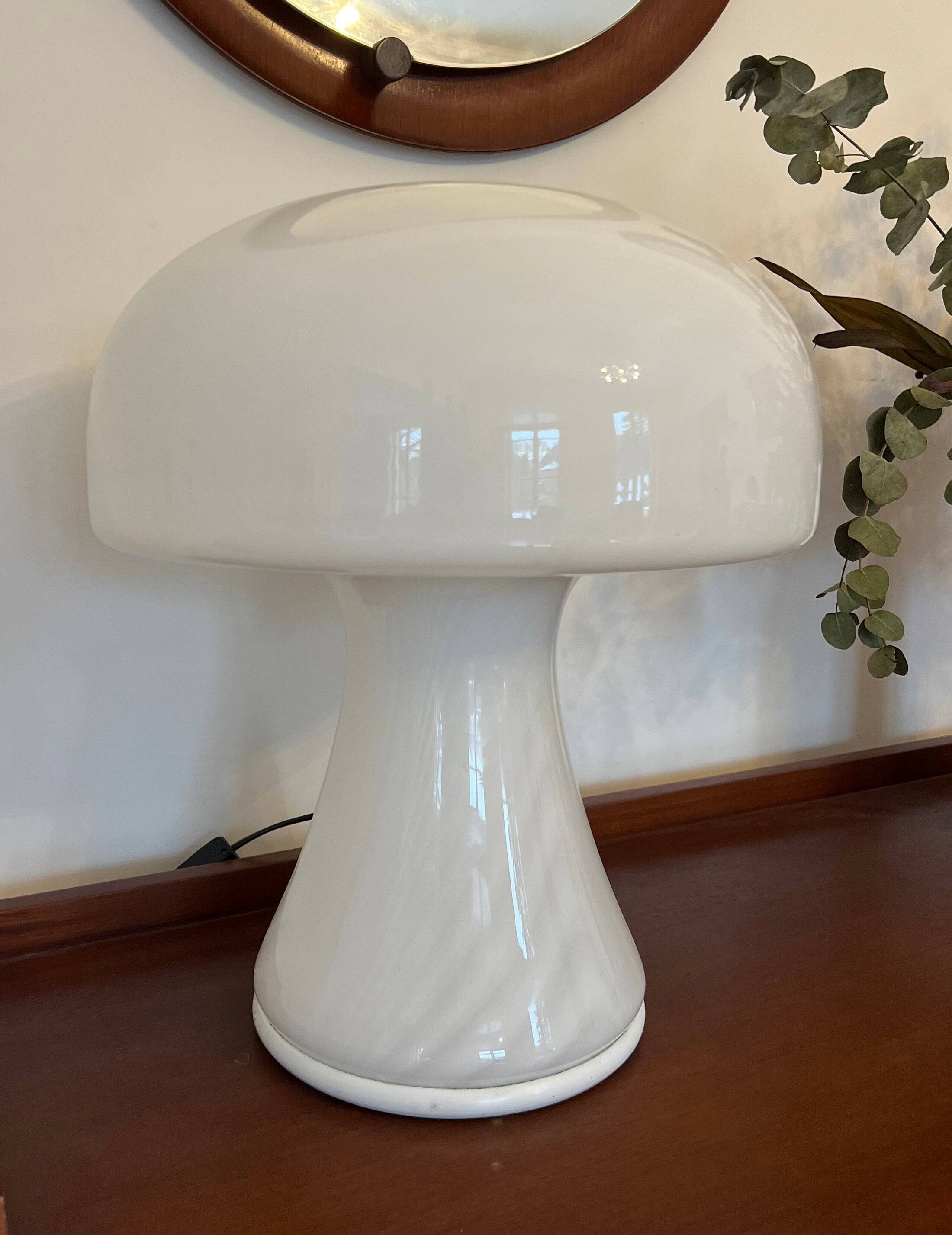 Desk Lamp, Mushroom, Murano, 1980s