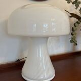 Lampe de table champignon en verre de Murano, 1980