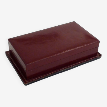 Leather game box