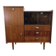 Vintage wooden display cabinet / drinks cabinet / small cupboard