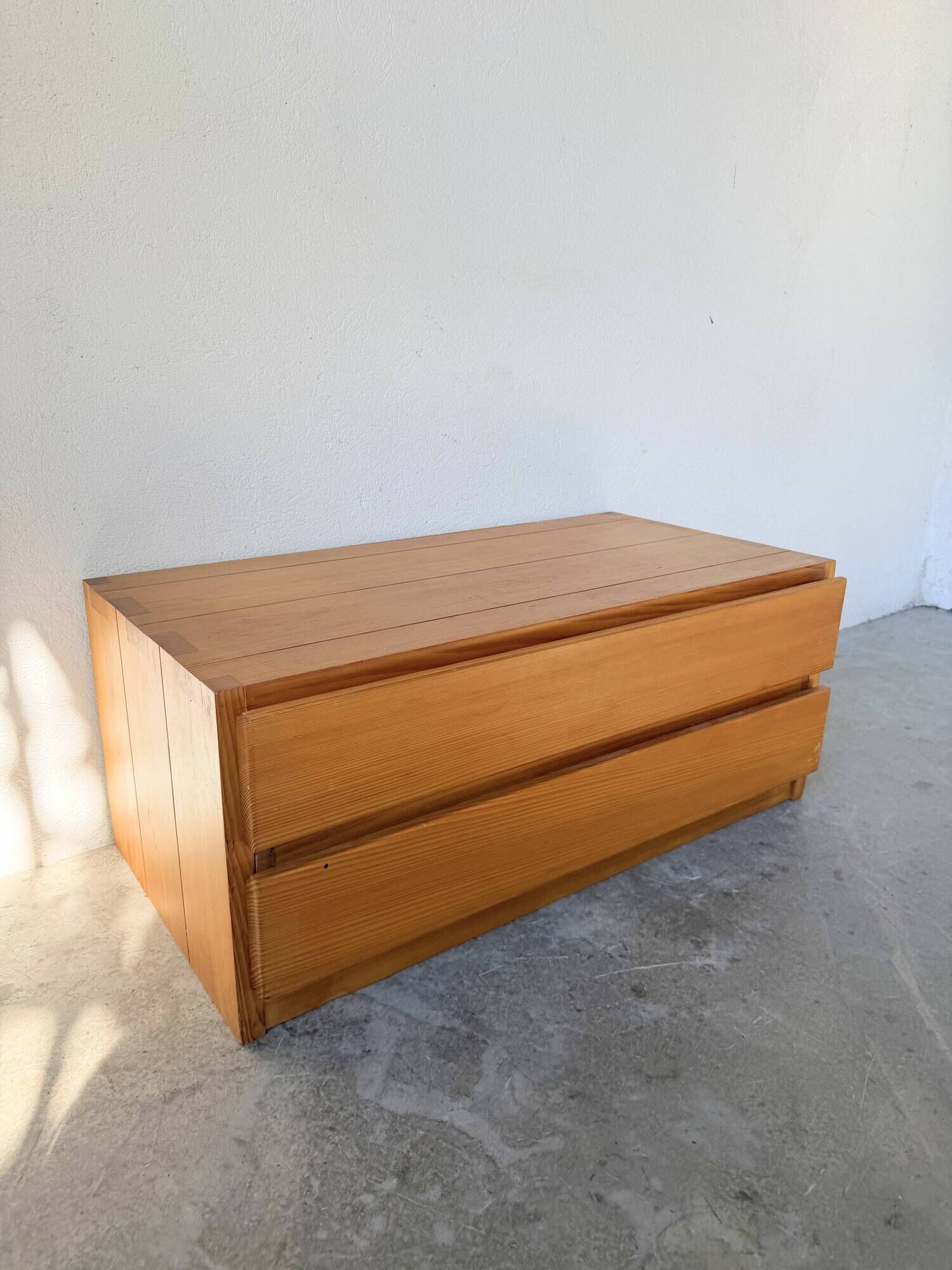 Bedside cabinet pine Maison Regain